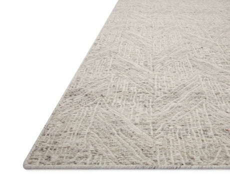 Loloi Raven Rav-01 Silver/Ivory Rug.