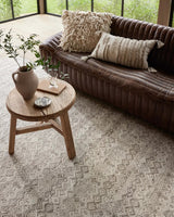 Loloi Raven Rav-03 Dove/Ivory Rug - closer room scene 1