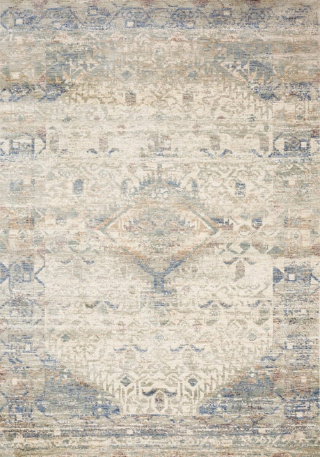 Loloi Revere Rev-06 Ivory / Blue Rugs.