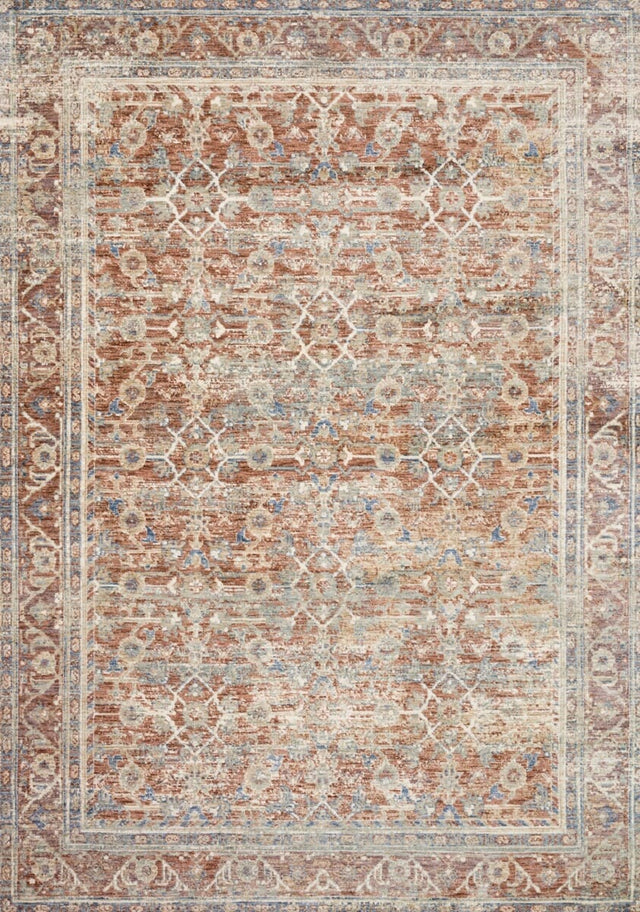 Loloi Revere Rev-07 Terracotta / Multi Rugs.