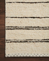 Loloi Roman Rom-04 Natural/Charcoal Rugs.