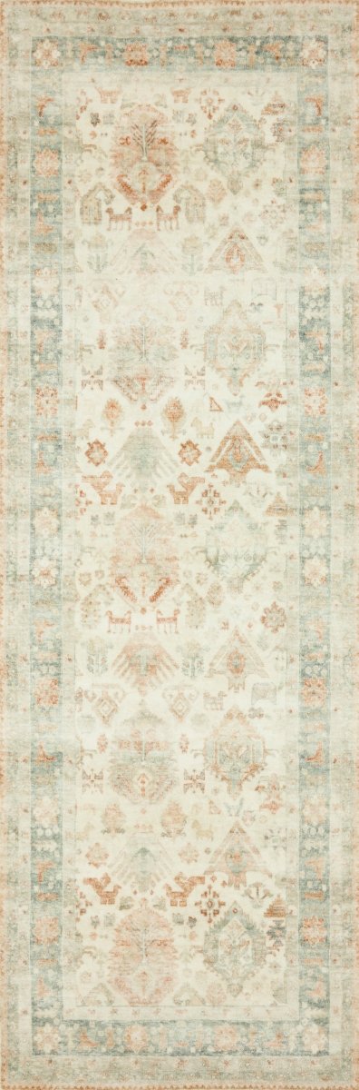 Loloi Rosette Ros-01 Beige/Multi Rugs.