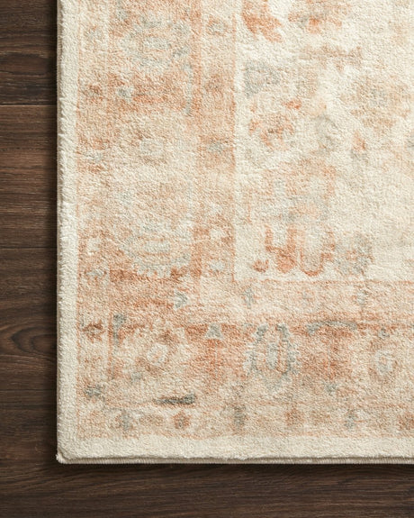 Loloi Rosette Ros-03 Ivory/Terracotta Rugs.