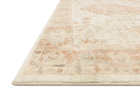 Loloi Rosette Ros-03 Ivory/Terracotta Rugs.