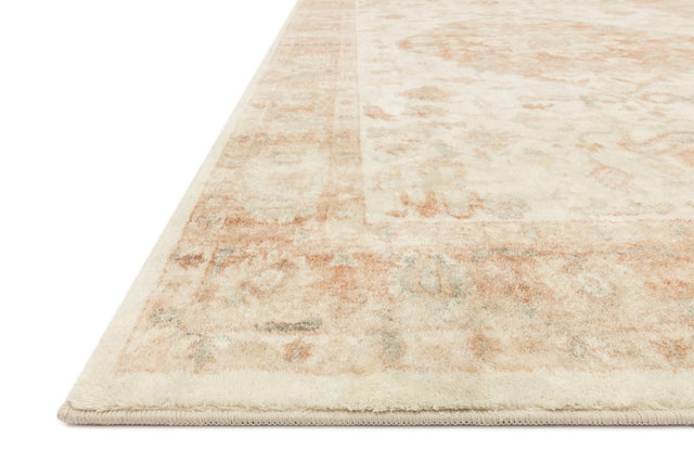 Loloi Rosette Ros-03 Ivory/Terracotta Rugs.