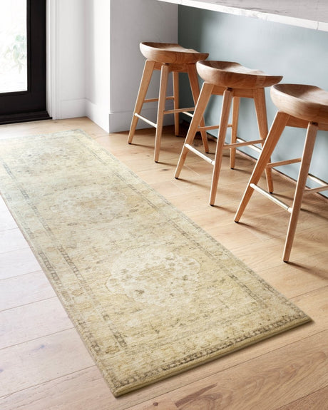 Loloi Rosette Ros-05 Sand/Ivory Rugs.