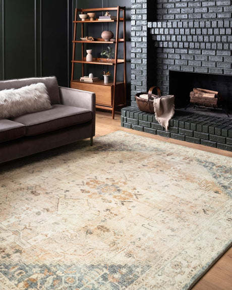 Loloi Rosette Ros-06 Clay/Ivory Rugs.