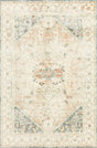 Loloi Rosette Ros-06 Clay/Ivory Rugs.