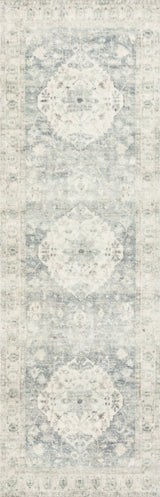 Loloi Rosette Ros-07 Denim/Fog Rugs.