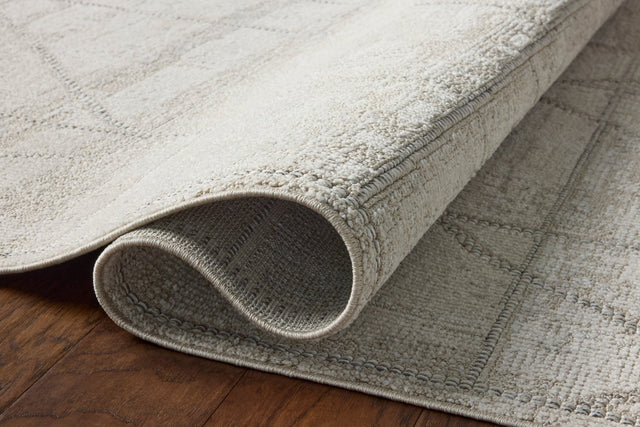 Loloi Roxie ROX-01 Contemporary Power Loomed Ivory, Graphite Rug