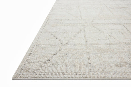 Loloi Roxie ROX-01 Contemporary Power Loomed Ivory, Graphite Rug