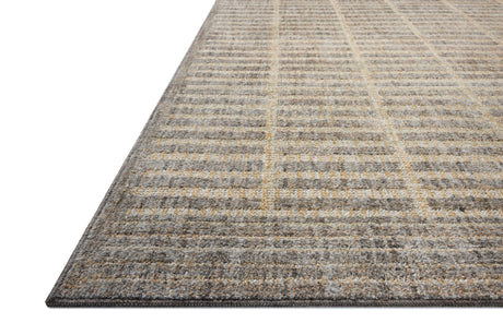 Loloi Roxie ROX-02 Contemporary Power Loomed Smoke, Natural Rug