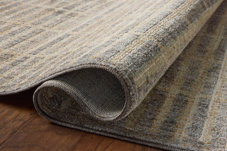 Loloi Roxie ROX-02 Contemporary Power Loomed Smoke, Natural Rug