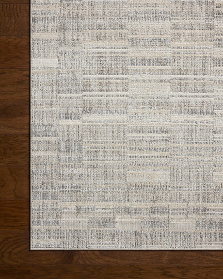Loloi Roxie ROX-03 Contemporary Power Loomed Granite, Oatmeal Rug