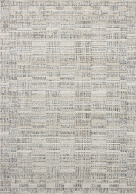 Loloi Roxie ROX-03 Contemporary Power Loomed Granite, Oatmeal Rug