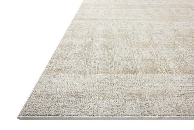 Loloi Roxie ROX-05 Contemporary Power Loomed Ivory, Natural Rug