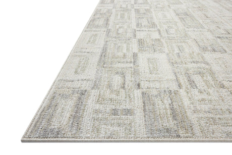 Loloi Roxie ROX-07 Contemporary Power Loomed Bone, Sage Rug