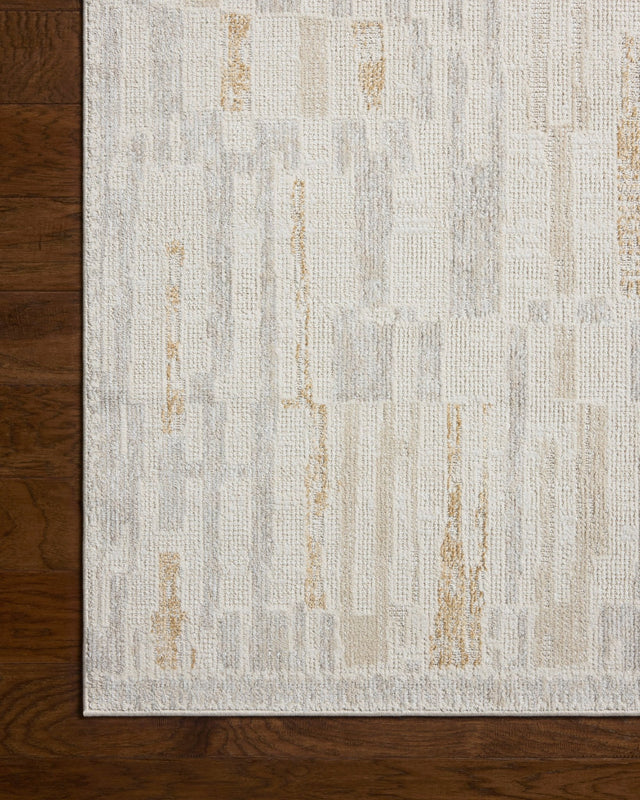Loloi Roxie ROX-08 Contemporary Power Loomed Natural, Sand Rug