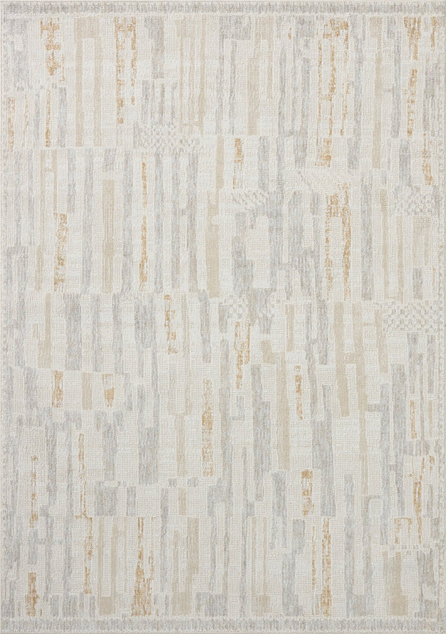 Loloi Roxie ROX-08 Contemporary Power Loomed Natural, Sand Rug
