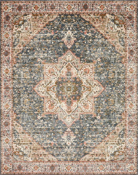 Loloi Saban Sab-01 Blue/Multi Rugs.