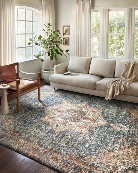 Loloi Saban Sab-01 Blue/Multi Rugs.