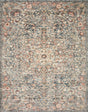 Loloi Saban Sab-02 Blue/Spice Rugs.