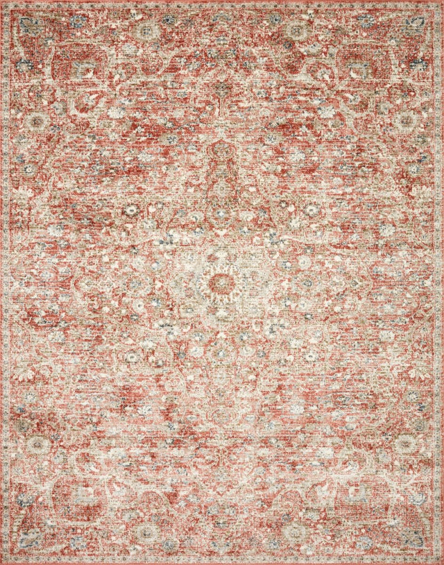 Loloi Saban Sab-02 Rust/Beige Rugs.