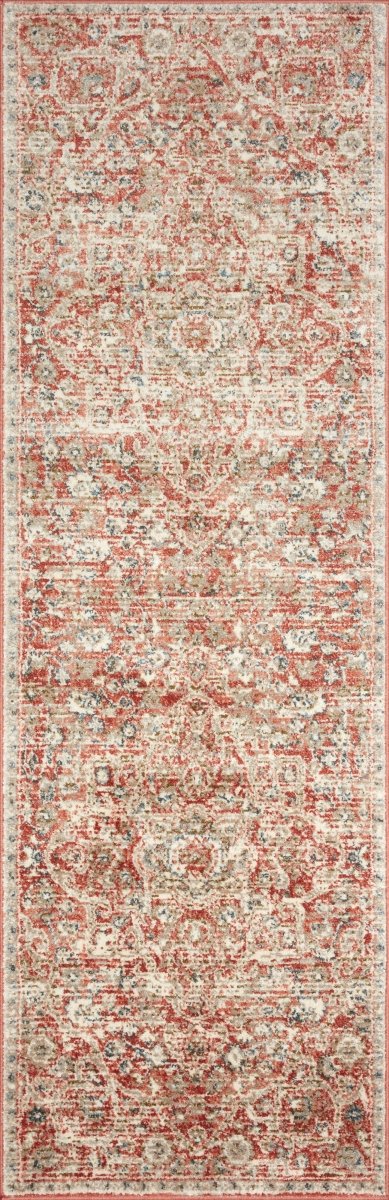 Loloi Saban Sab-02 Rust/Beige Rugs.