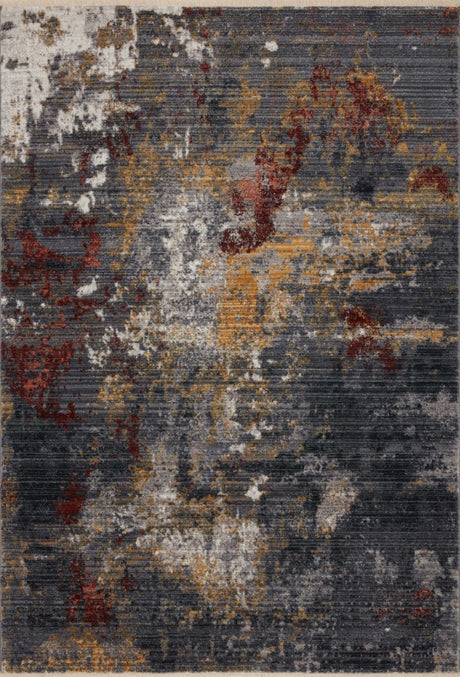 Loloi Samra Sam-03 Dk. Grey/Spice Rugs.