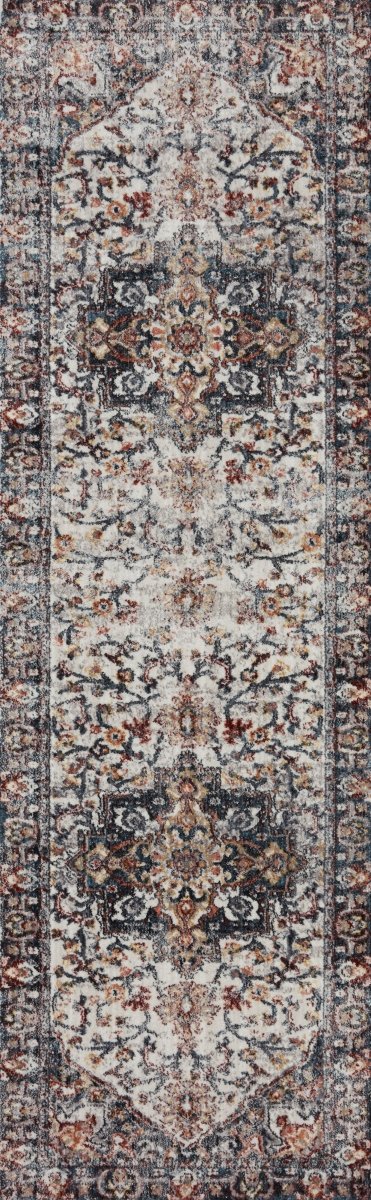 Loloi Samra Sam-09 Ivory/Denim Rugs.