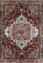 Loloi Samra Sam-10 Brick/Grey Rugs.