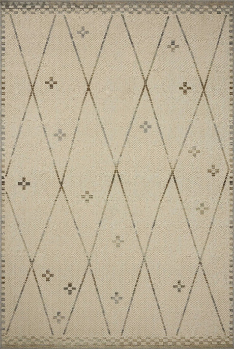 Loloi Saylor SAY-01 Ivory / Pebble Rug - main flat