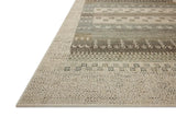 Loloi Saylor SAY-05 Ivory / Earth Rug - rug corner