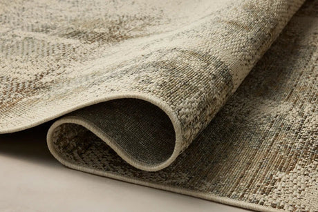 Loloi Saylor SAY-08 Smoke / Ivory Rug - pile height
