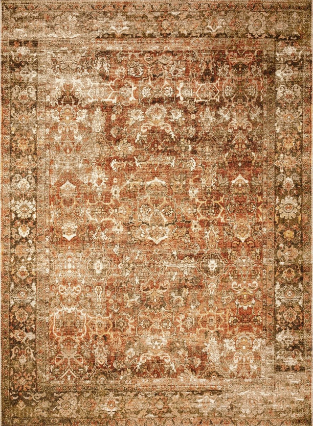 Loloi Sebastian Seb-01 Rust/Tobacco Rugs.