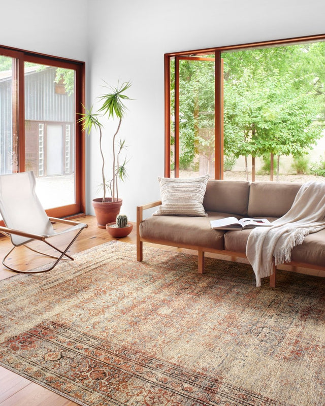 Loloi Sebastian Seb-05 Natural/Brick Rugs.