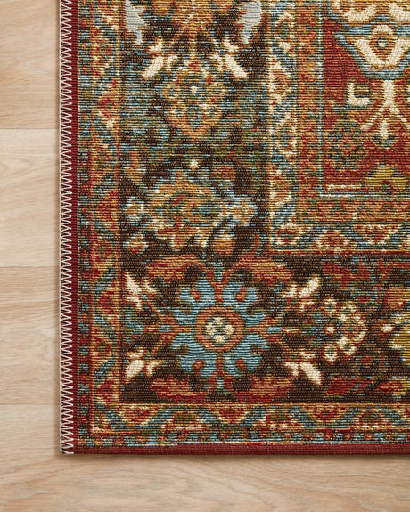 Loloi Sebastian Seb-06 Red/Multi Rugs.