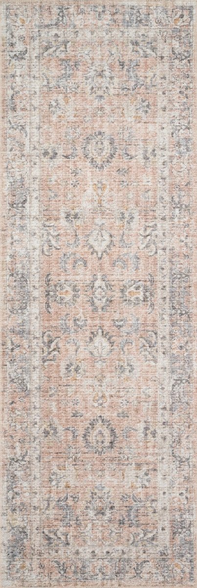 Loloi Skye Sky-01 Blush/Grey Rugs.