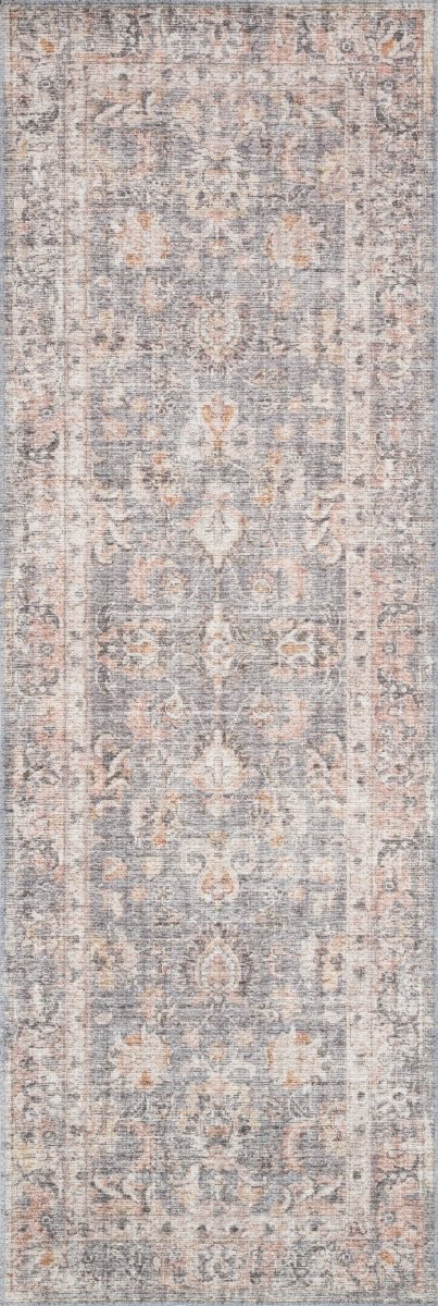 Loloi Skye Sky-01 Grey/Apricot Rugs.
