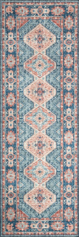 Loloi Skye Sky-03 Turquoise/Terracotta Rugs.