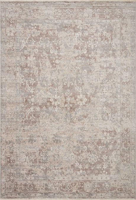 Loloi Sonnet Snn-05 Silver/Natural Rug.