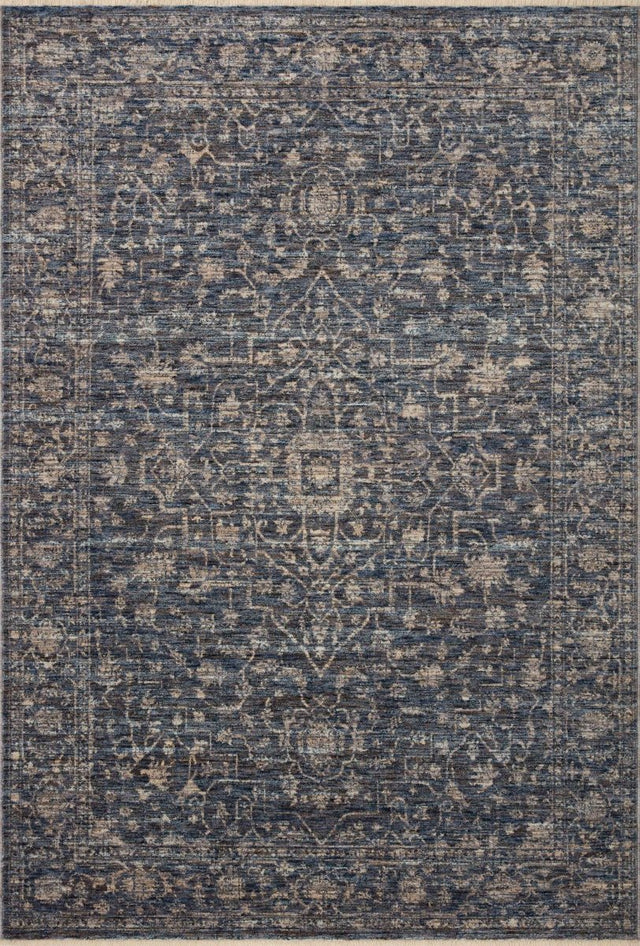 Loloi Sorrento Sor-01 Midnight/Natural Rug.