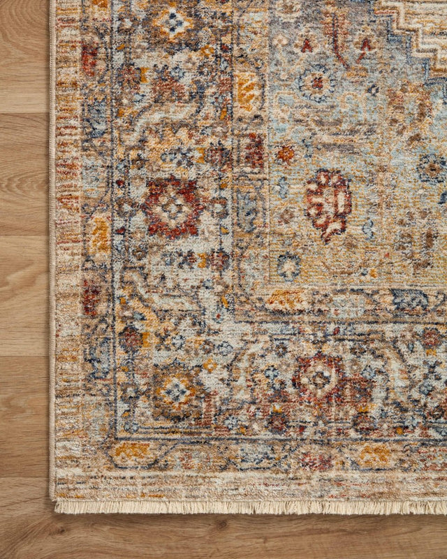 Loloi Sorrento Sor-06 Multi/Sunset Rug.