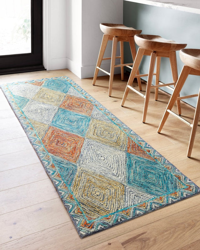 Loloi Spectrum Spe - 02 Sunset/Ocean Rugs - Loloi - specspe - 02ssoc300r