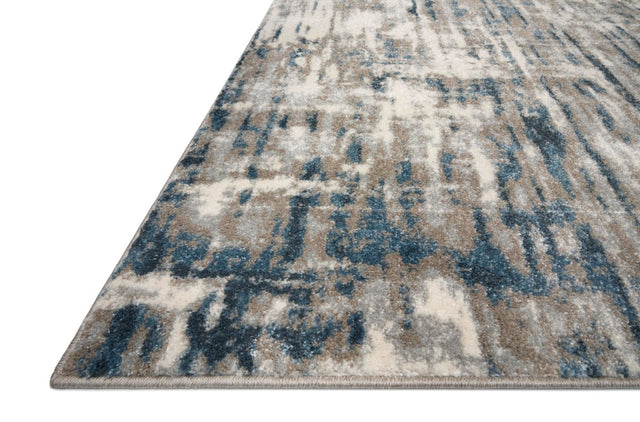 Loloi Spirit Spi-02 Stone/Blue Rugs.