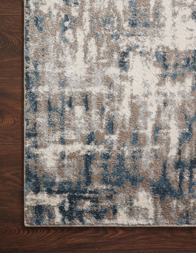 Loloi Spirit Spi-02 Stone/Blue Rugs.