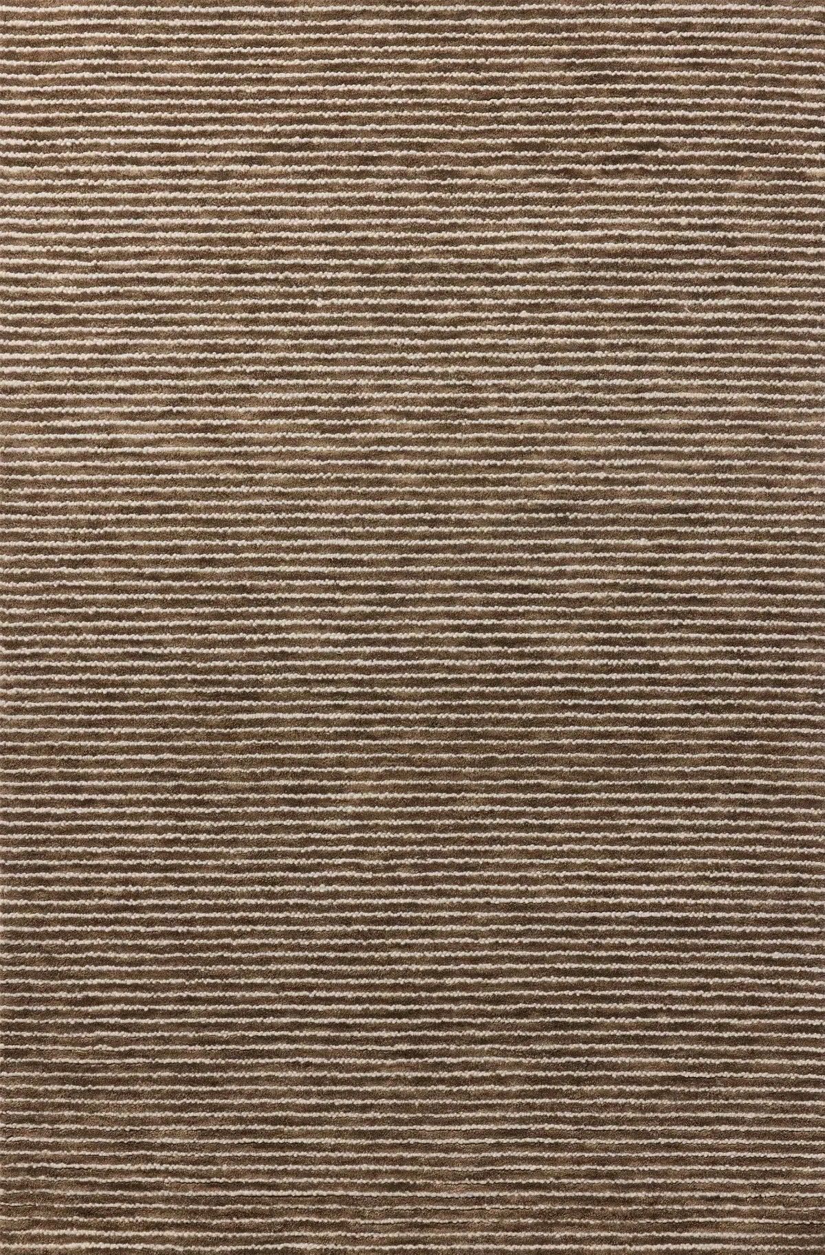 Loloi Sunday SUN-01 Mocha / Ivory Hand Tufted Rug - main flat