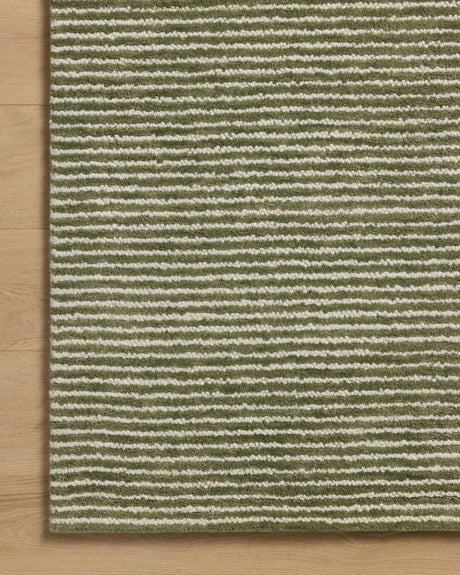 Loloi Sunday SUN - 01 Olive / Ivory Hand Tufted Rug - Loloi - SUNDSUN - 01OLIV160S