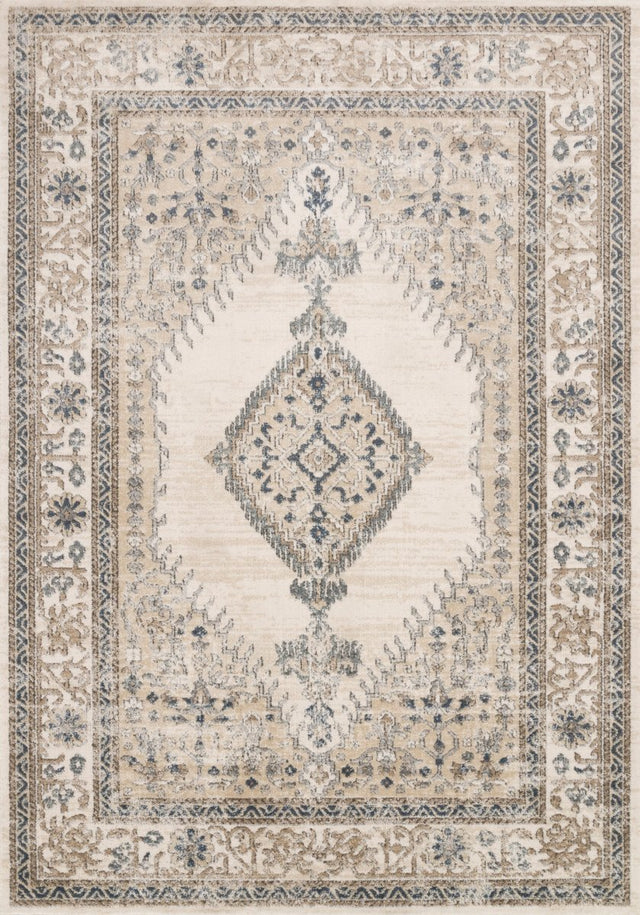 Loloi Teagan Tea - 02 Oatmeal/Ivory Rugs - Loloi - teagtea - 02otiv2840