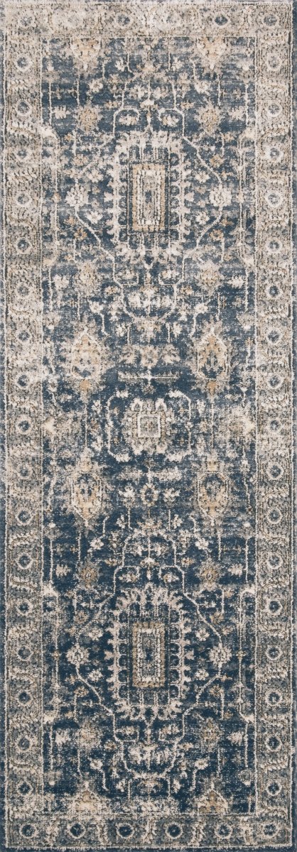 Loloi Teagan Tea - 03 Denim/Pebble Rugs - Loloi - teagtea - 03depp2876